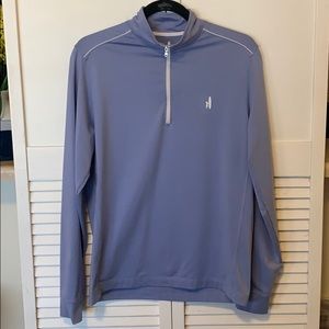 Men's long sleeve quarter zip pullover. Sm.